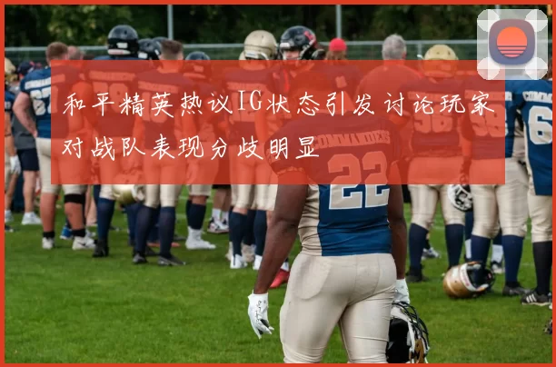 和平精英热议IG状态引发讨论玩家对战队表现分歧明显