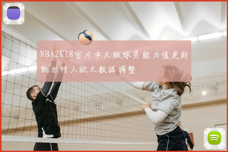 NBA2K18官方中文版球员能力值更新凯尔特人欧文数据调整
