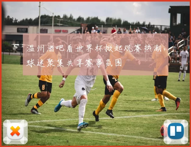 温州酒吧看世界杯掀起观赛热潮,球迷聚集共享赛事氛围