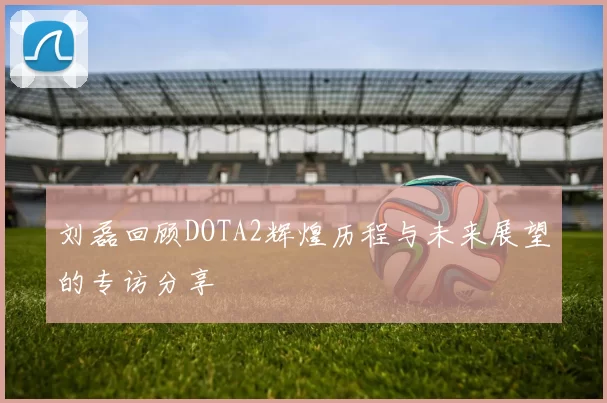 刘磊回顾DOTA2辉煌历程与未来展望的专访分享
