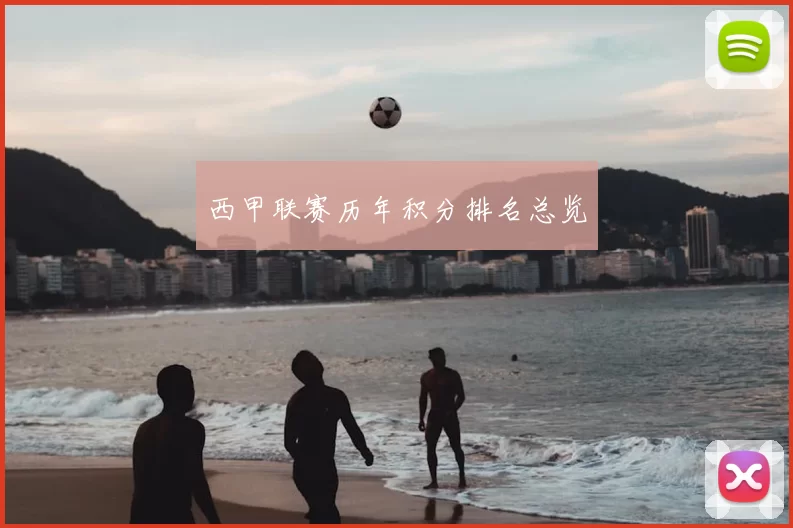 西甲联赛历年积分排名总览